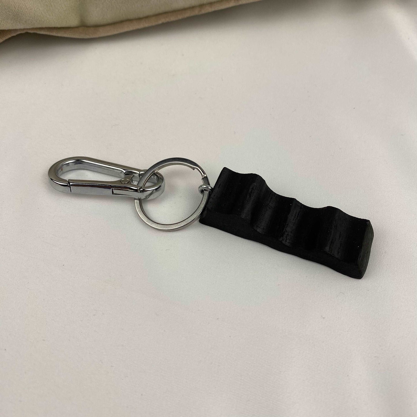 Irish Bog Oak Carved Keychain | Handmade MysticalBogOak
