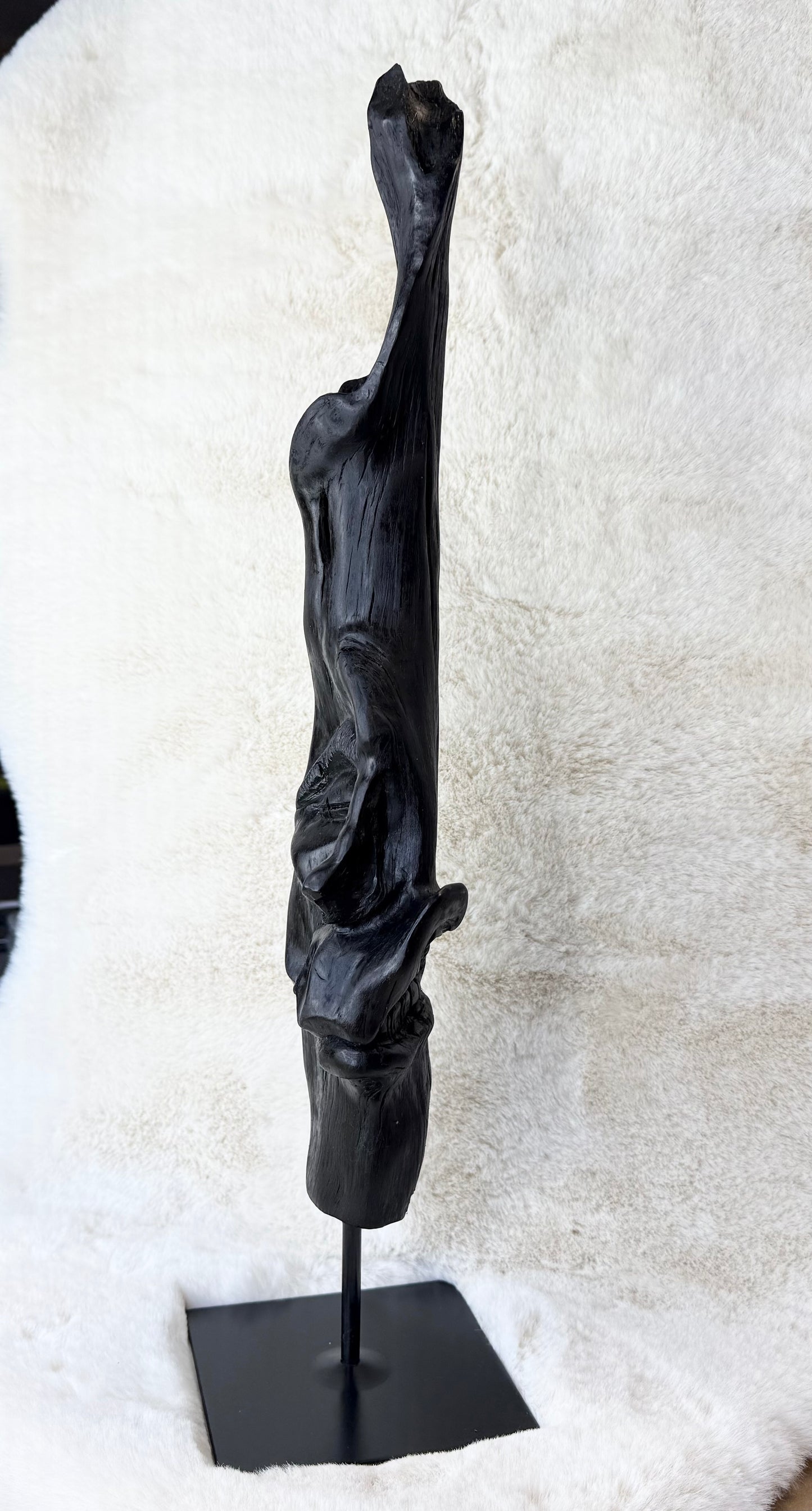 bog oak figurines