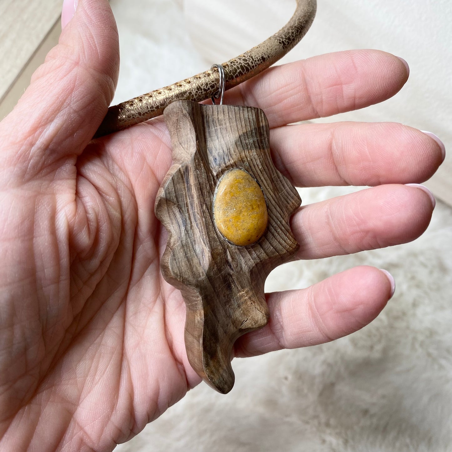 Handcrafted pendant