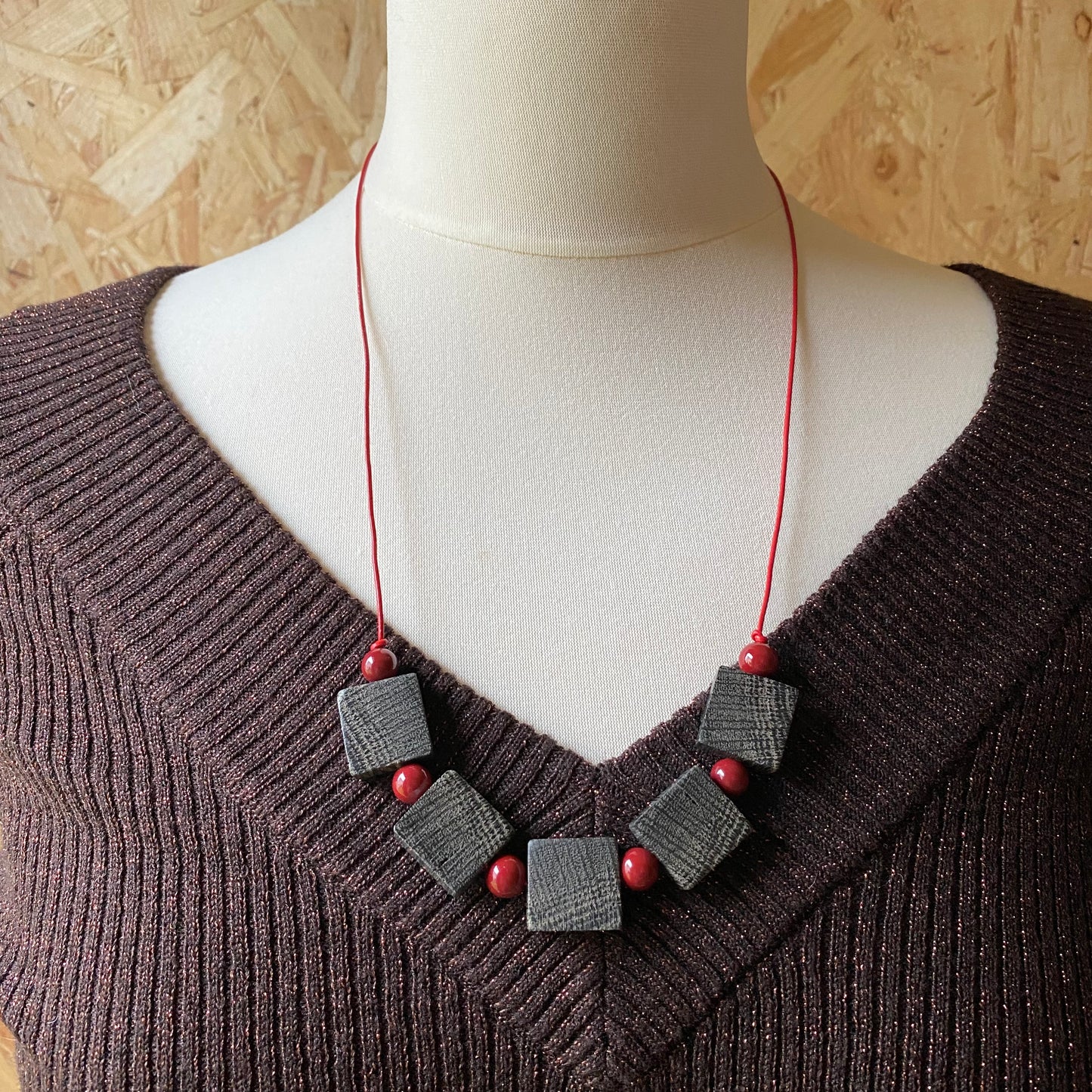 ArtisanNecklace #NaturalMaterials