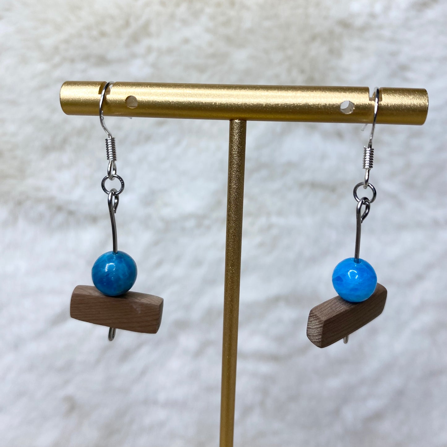 Apatite earrings