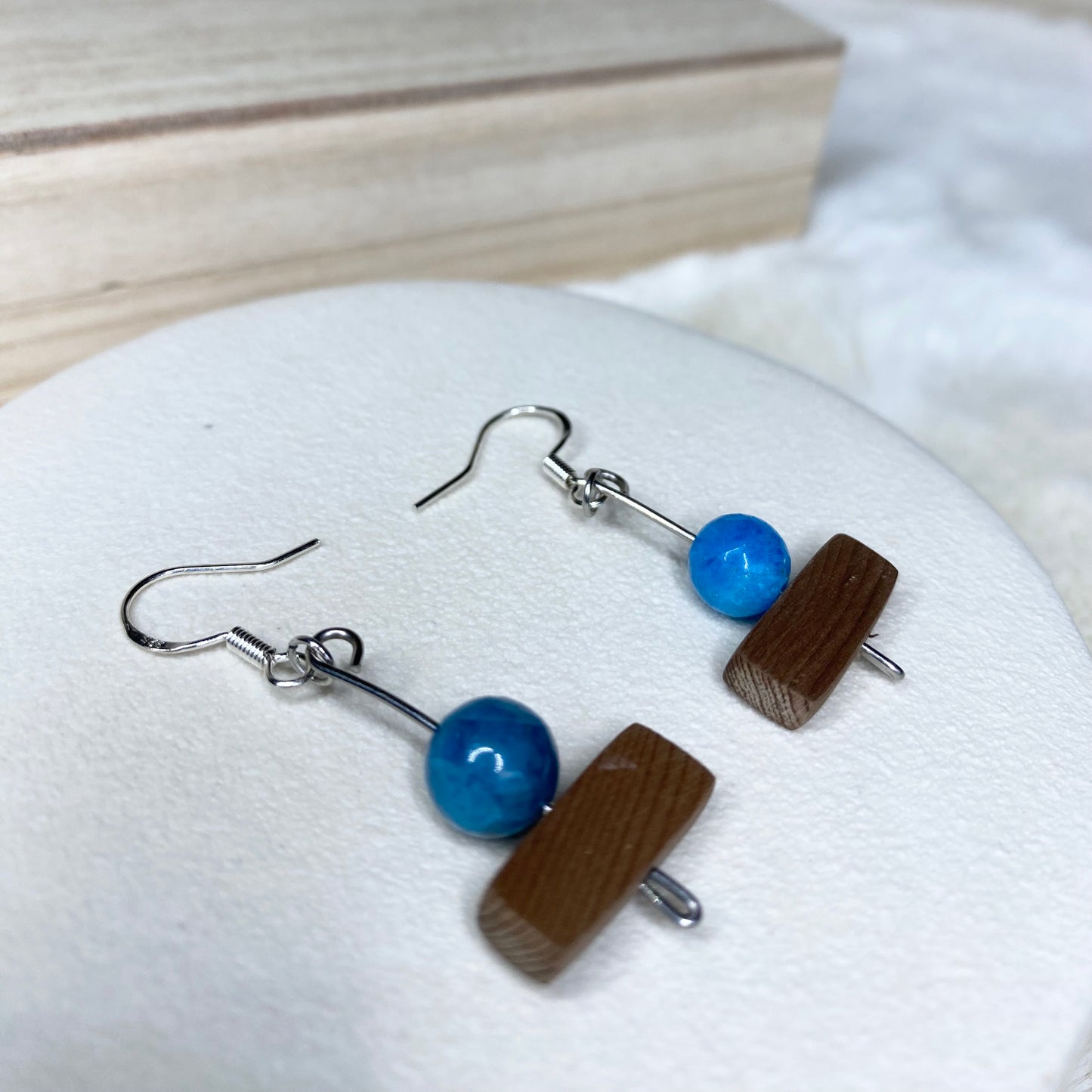 bog yew earrings
