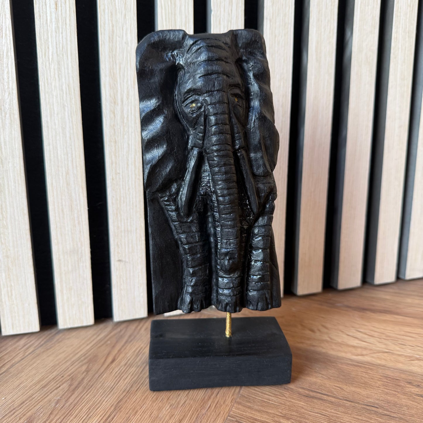 Collector's sculpture carved from 2,000-year-old Irish bog oak