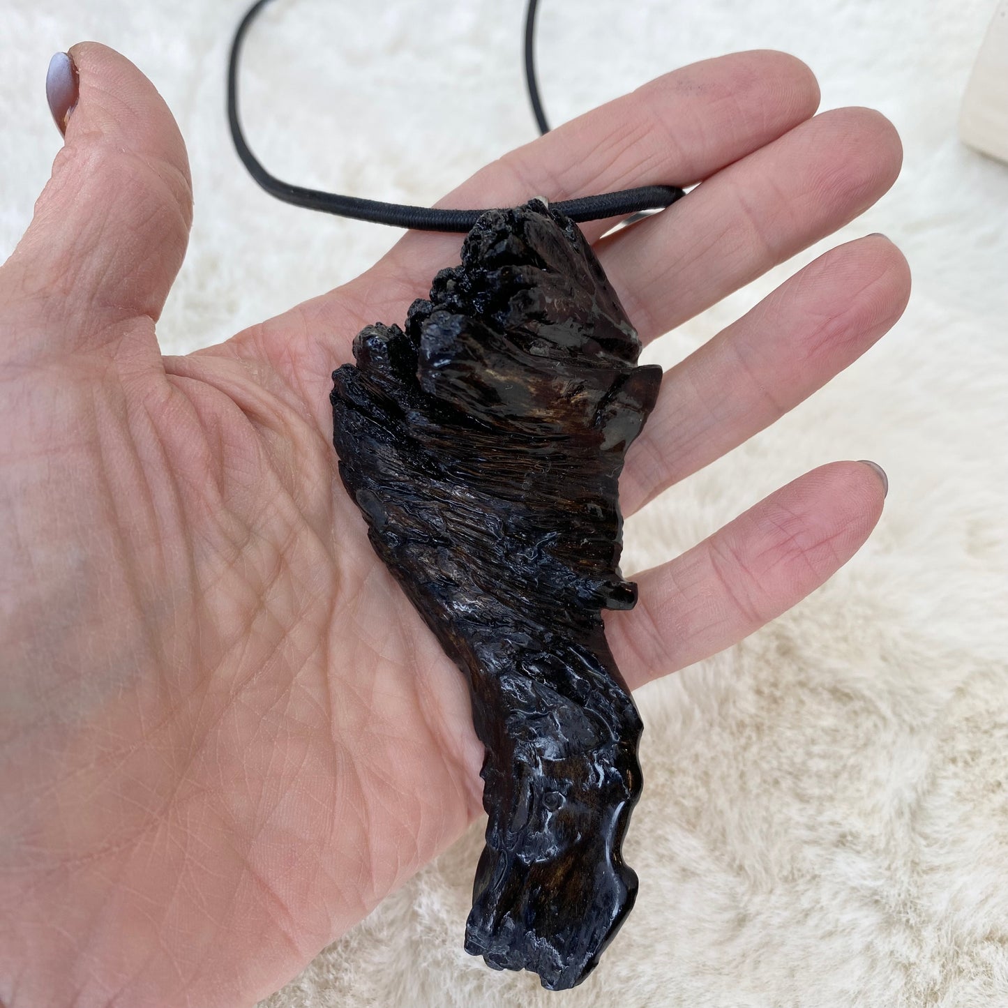 Original wooden necklace