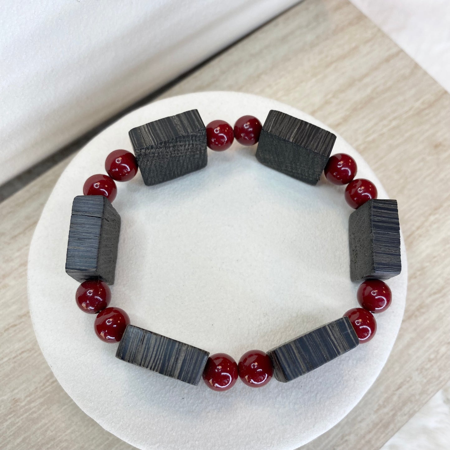 Irish bog oak bracelet