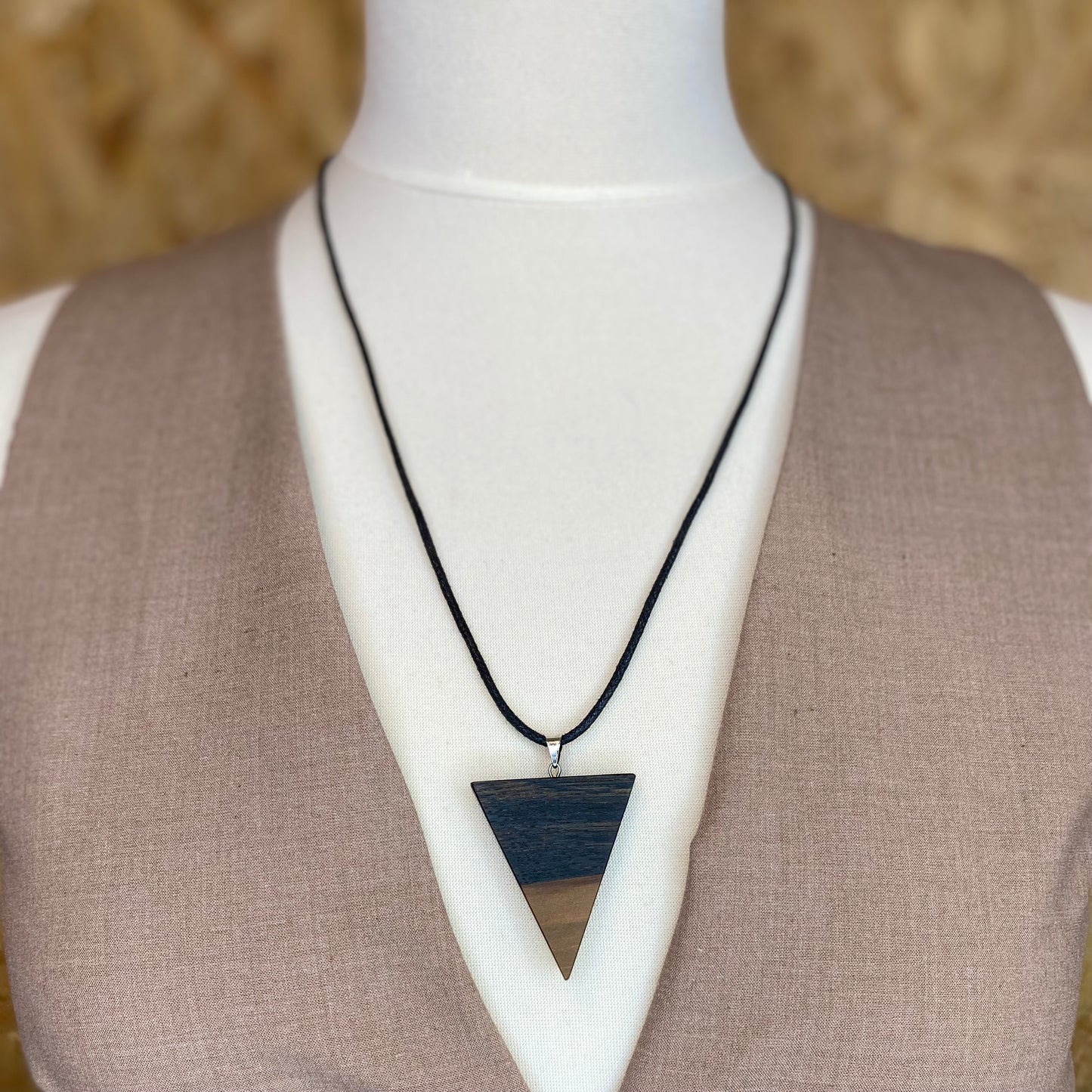 Triangle necklace