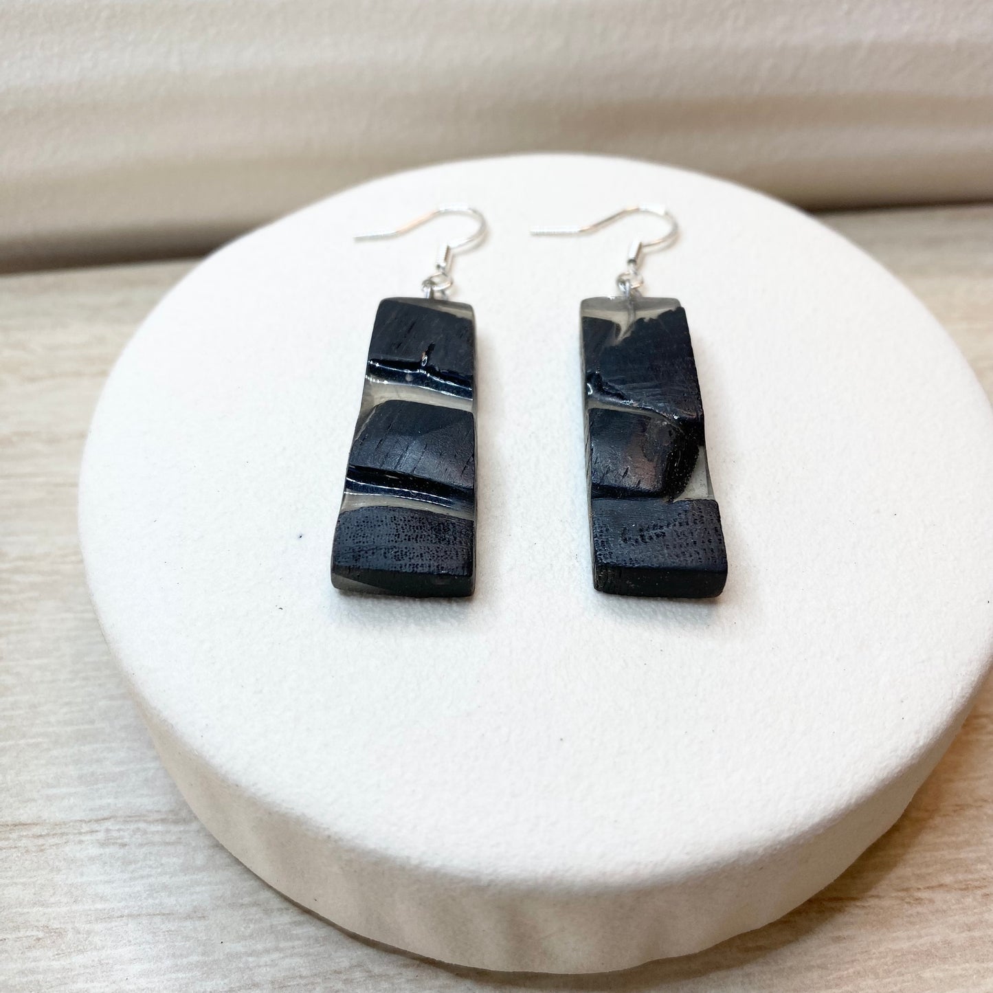 resin earrings