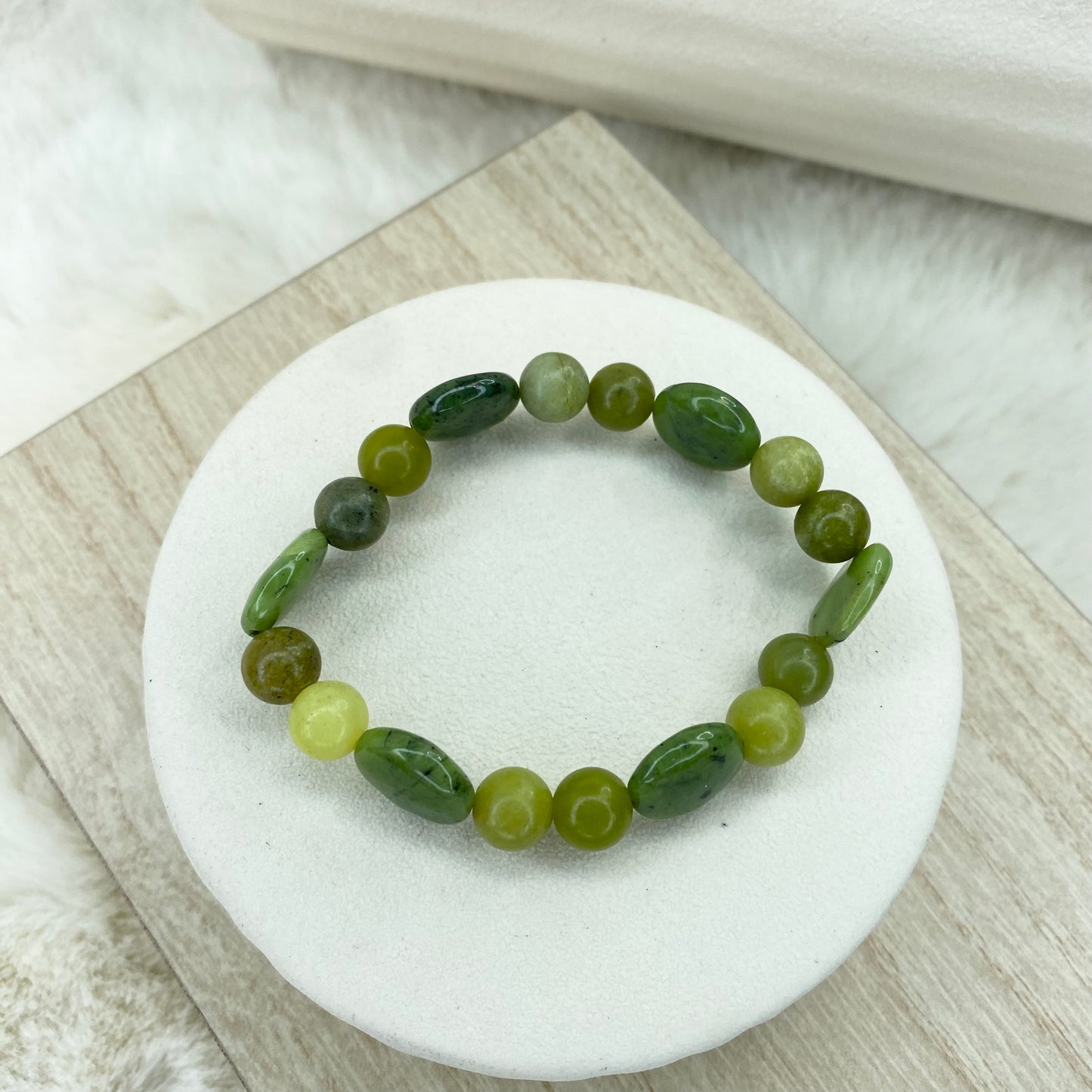 green bracelet