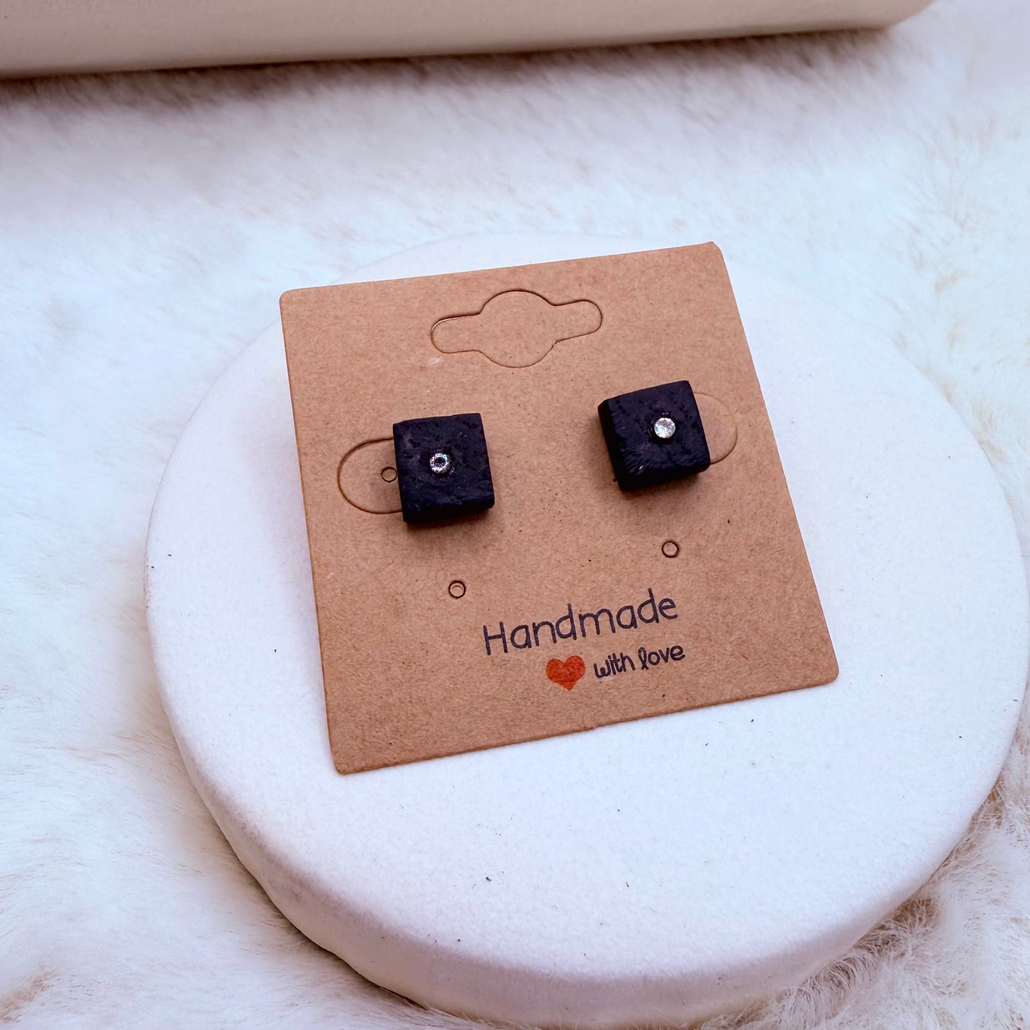 Natural wooden jewelry gift