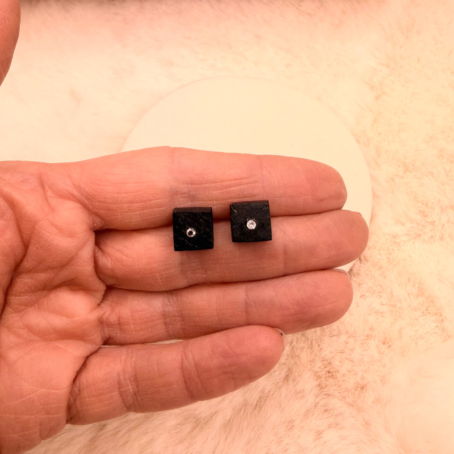 Eco-friendly minimalist earrings