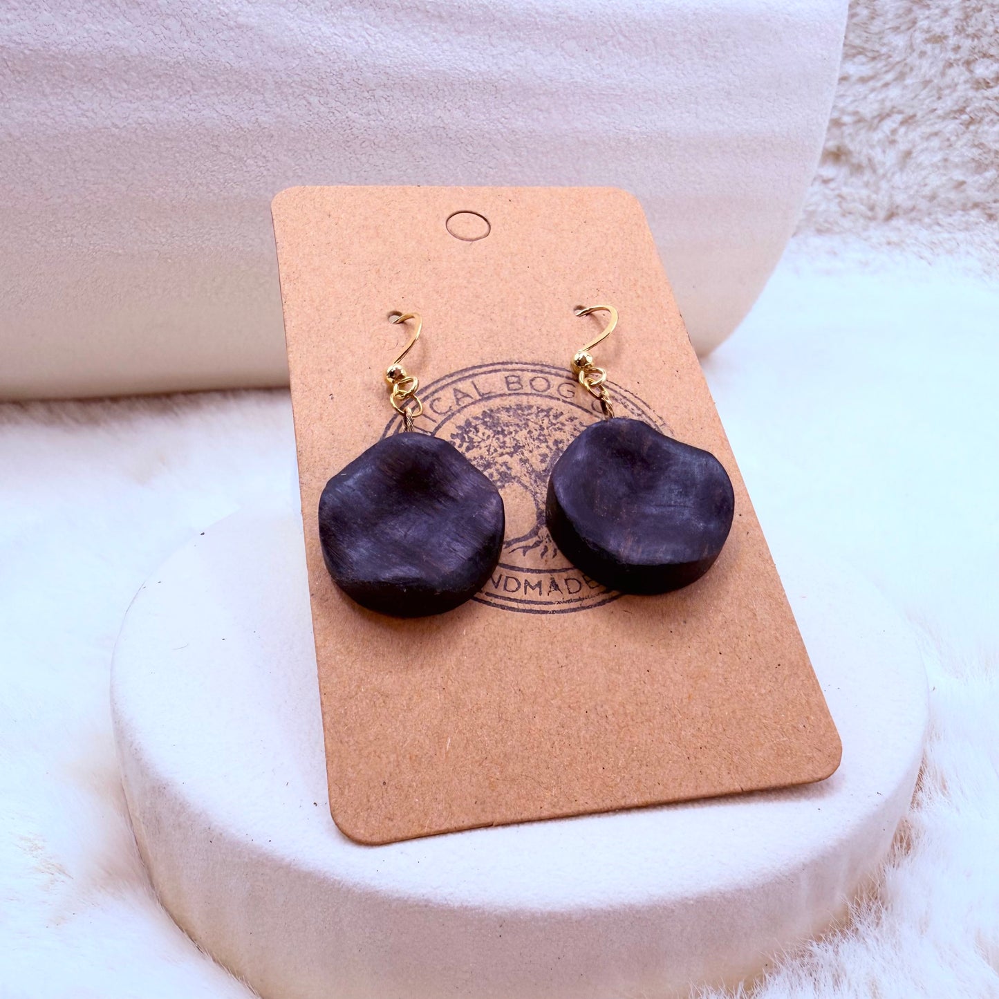 gold handmade earrings