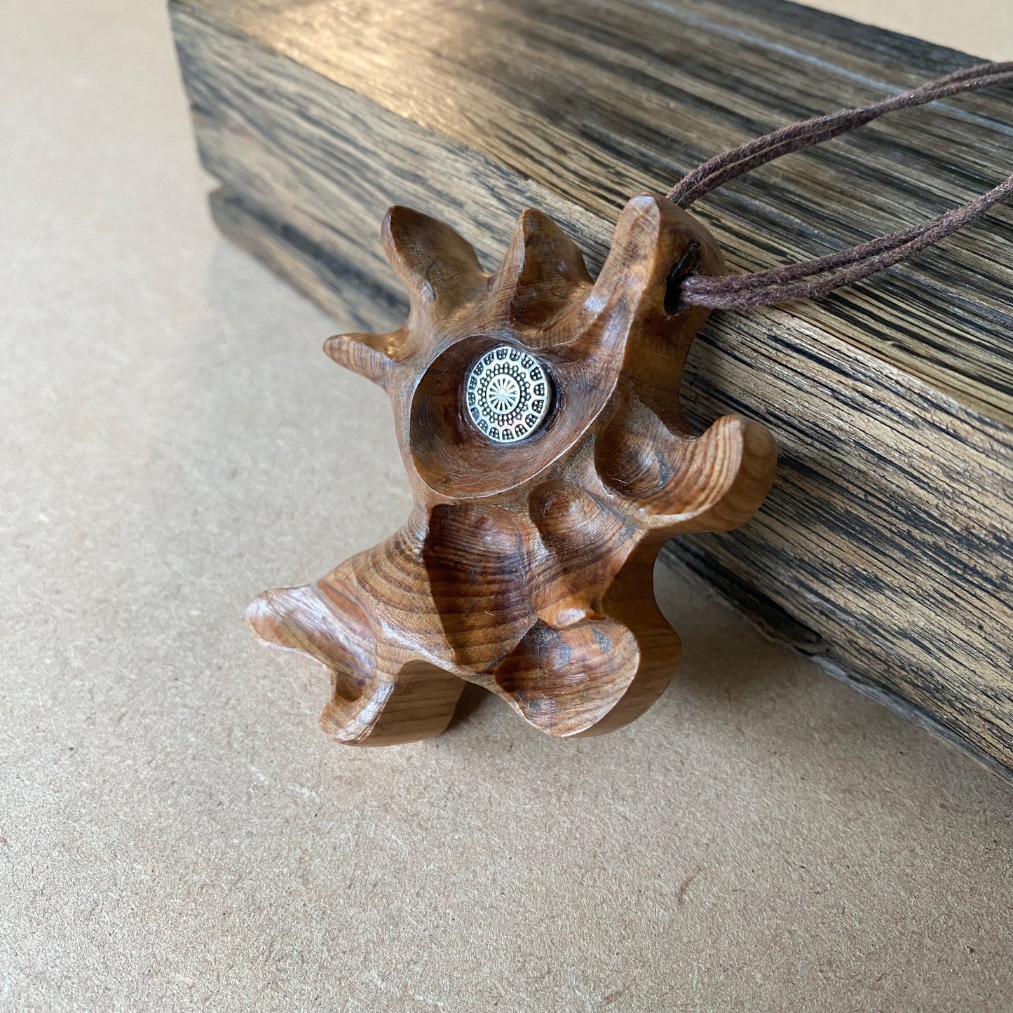 bog wood handmade necklace