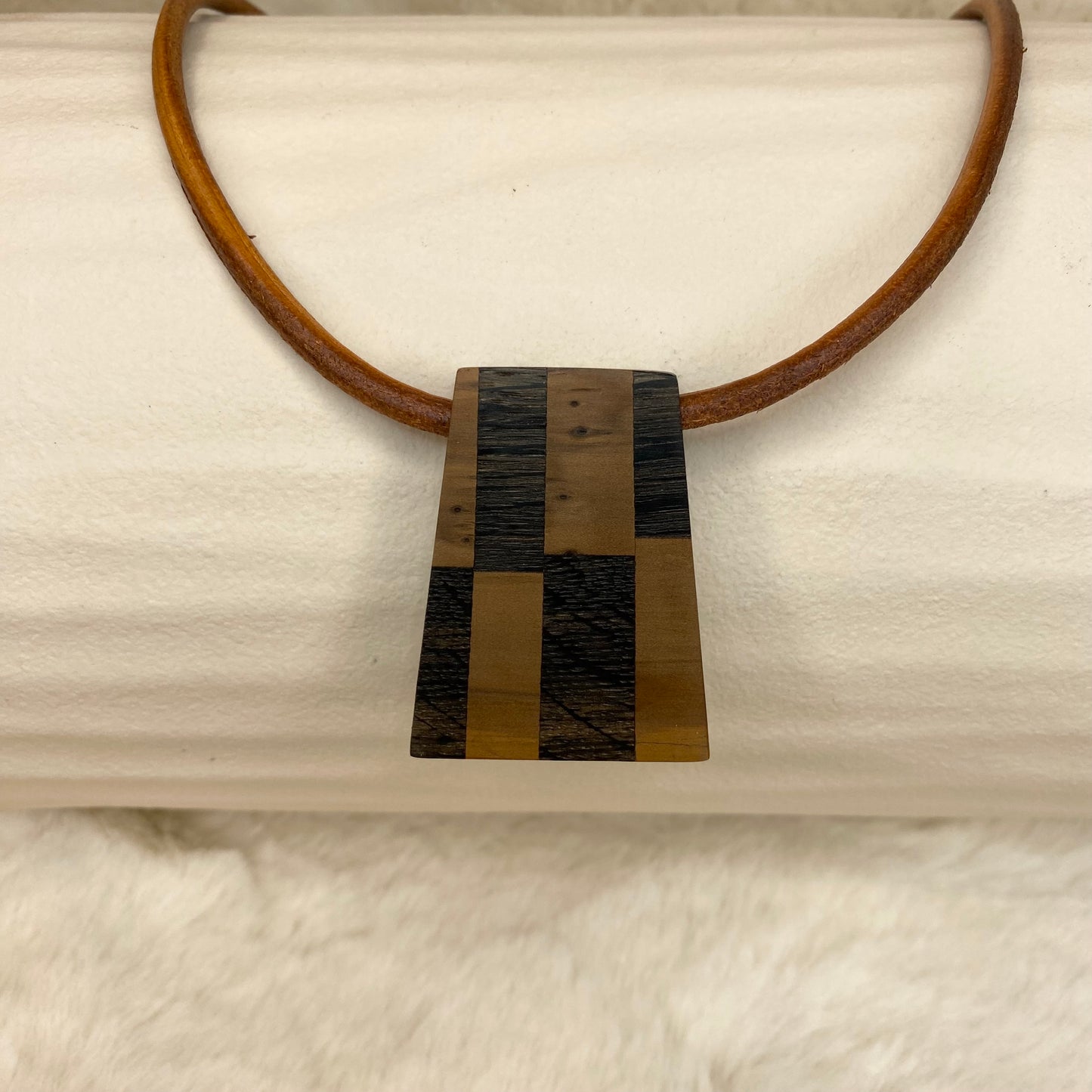 wooden pendant