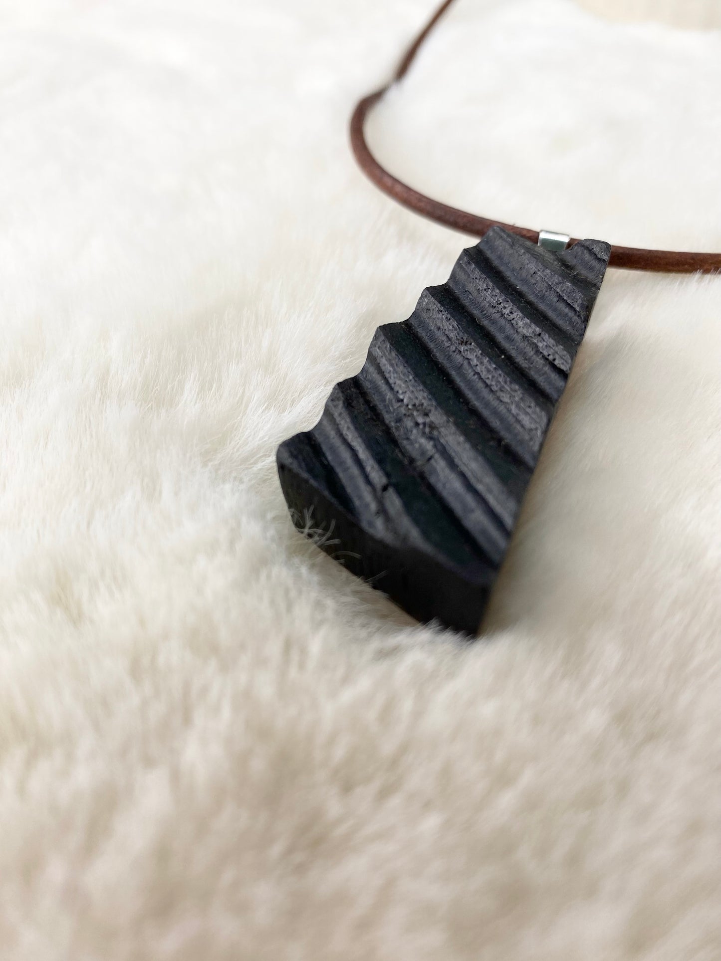 bog oak necklace