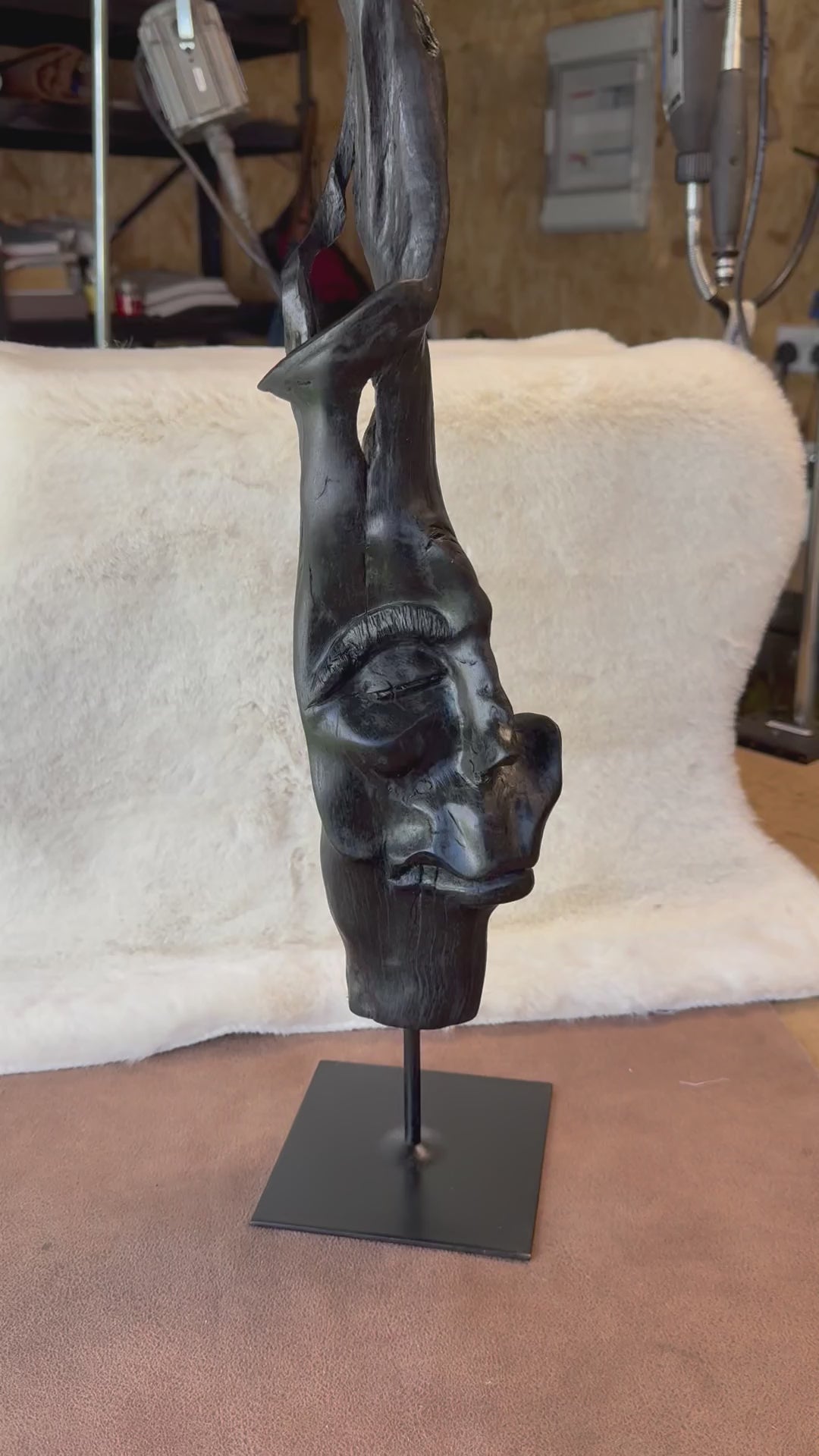 bog oak sculpture