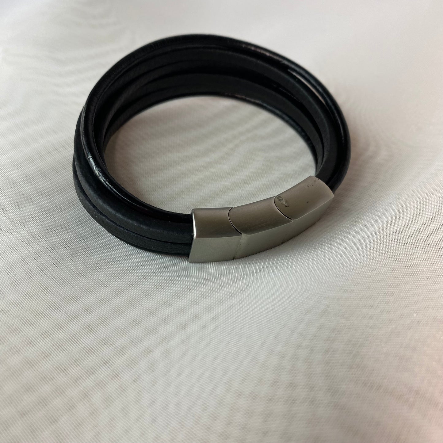 Unisex Leather Bracelet | Handmade | Gift for Her or Him