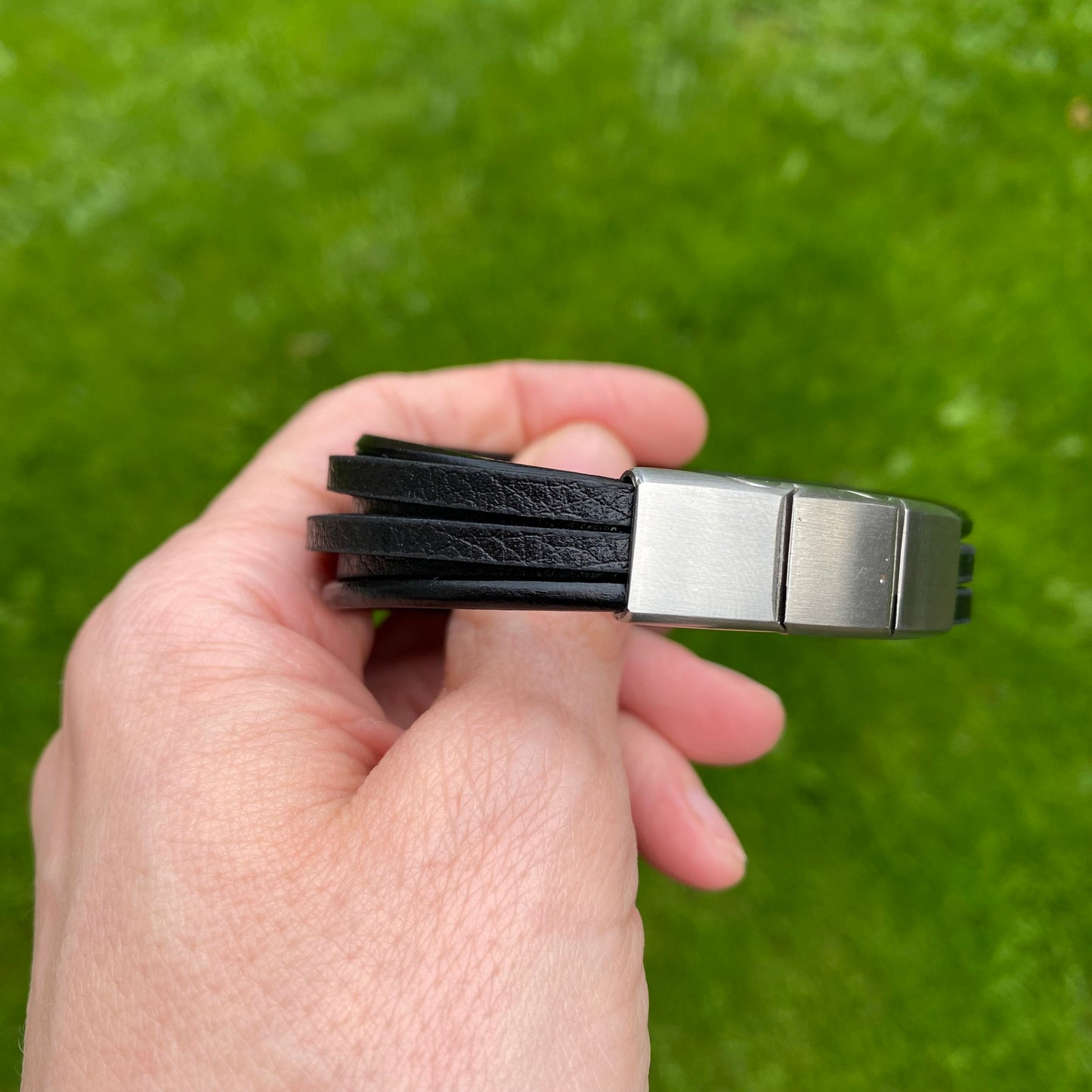 Unisex Leather Bracelet | Handmade | Gift for Her or Him