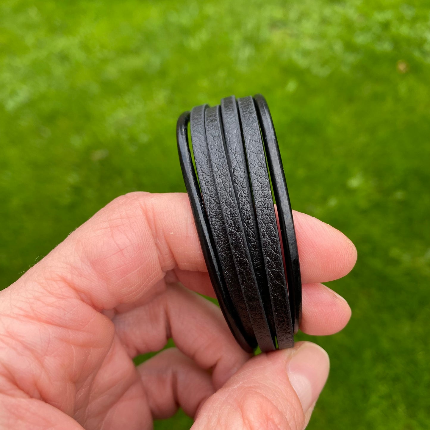 Unisex Leather Bracelet | Handmade | Gift for Her or Him