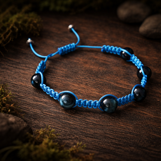 blue tiger eye bracelet 