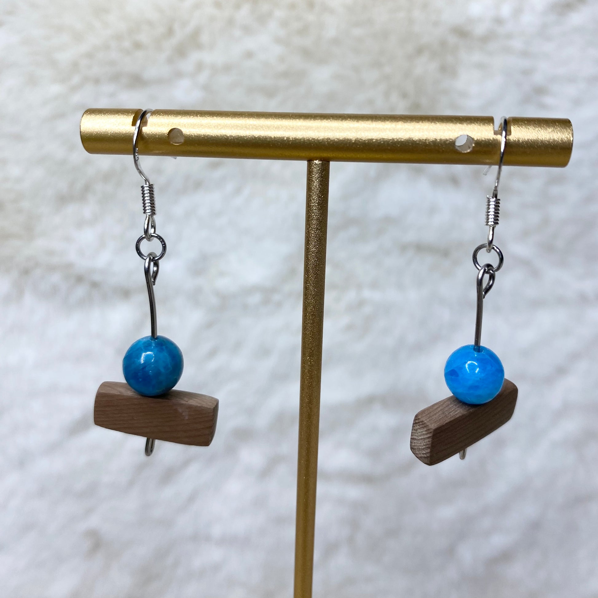 Apatite earrings 