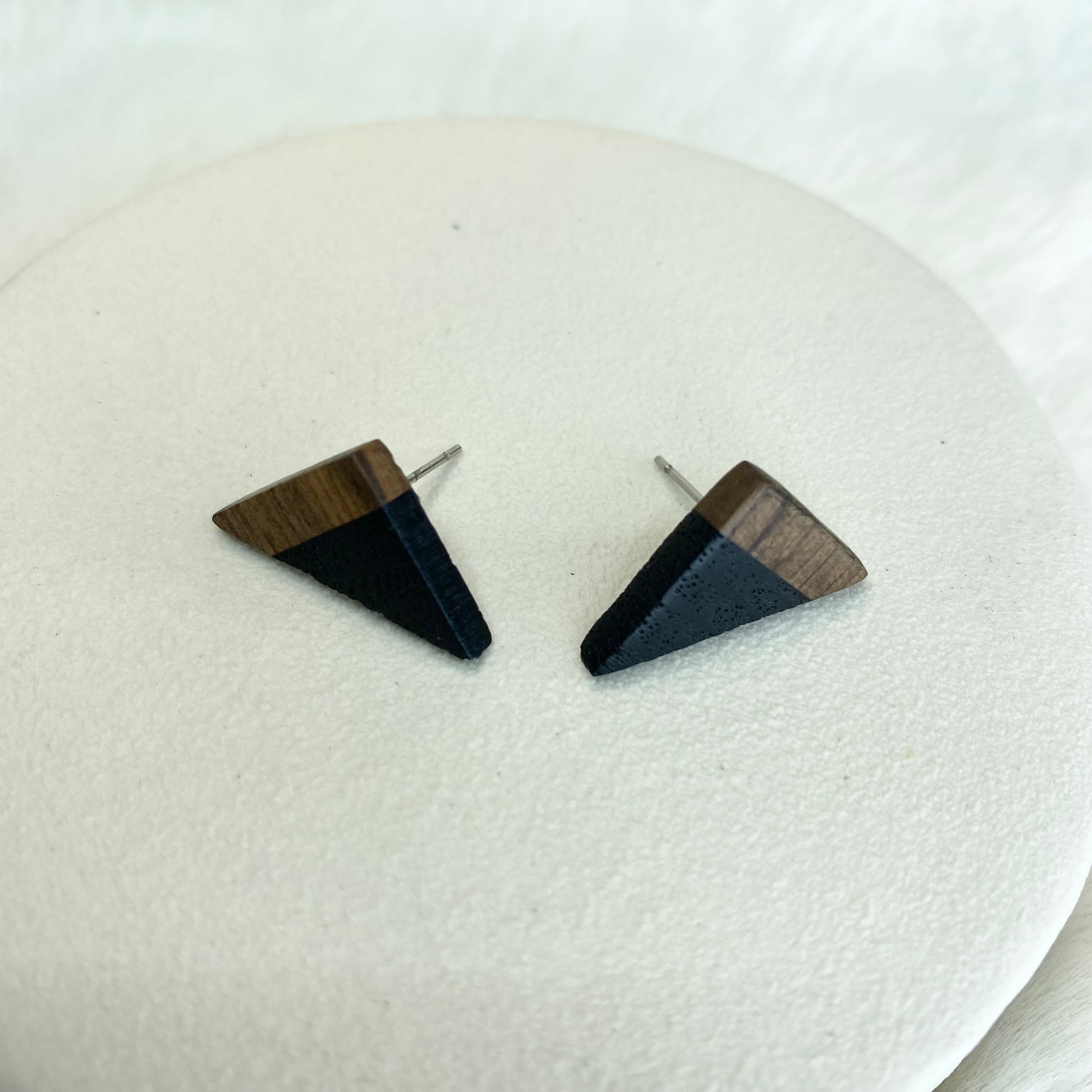 wooden handcrafted earrings 