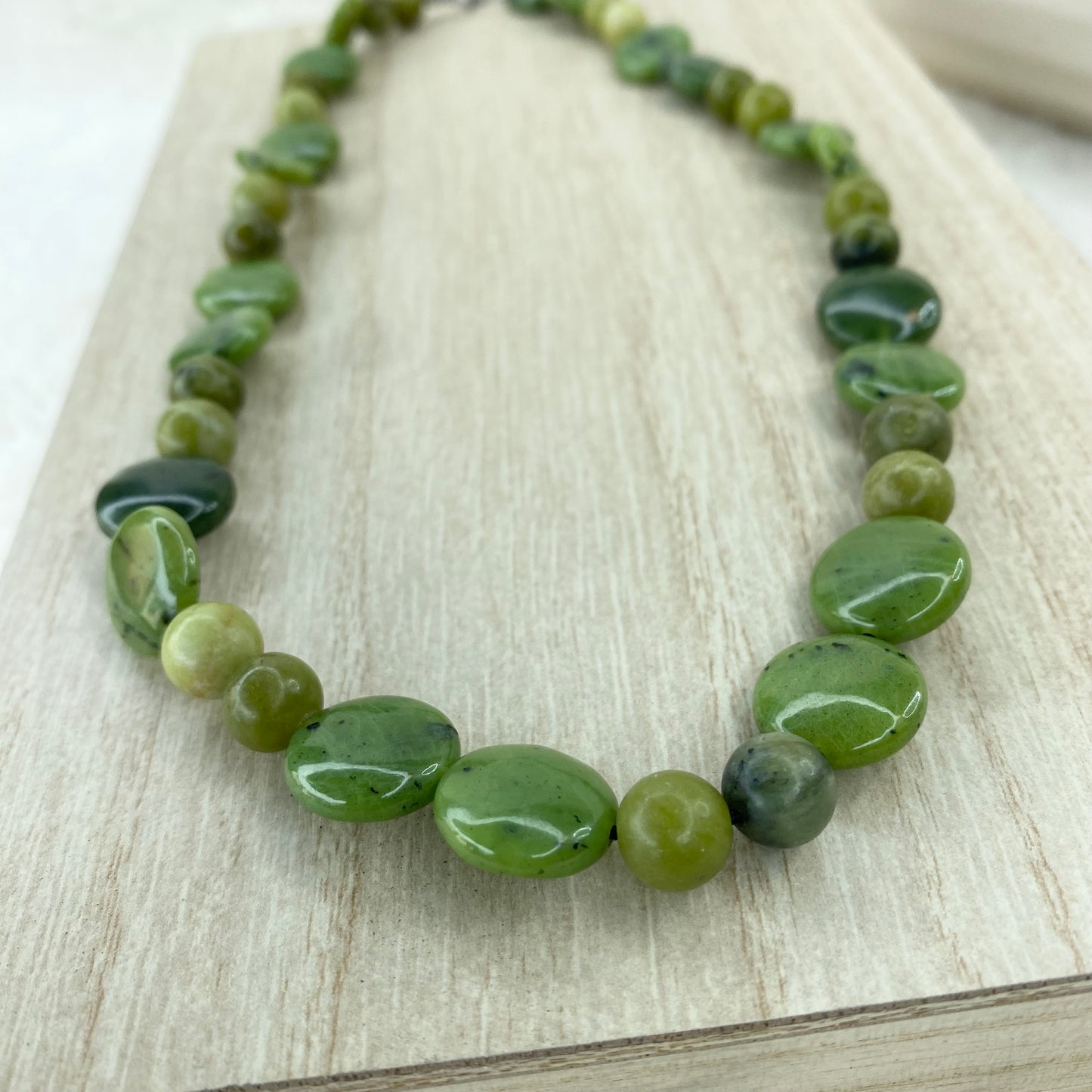 Handmade gemstone necklace 