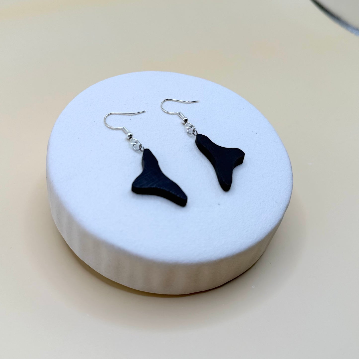 boho wood earrings