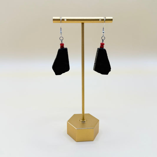 bog oak earrings 
