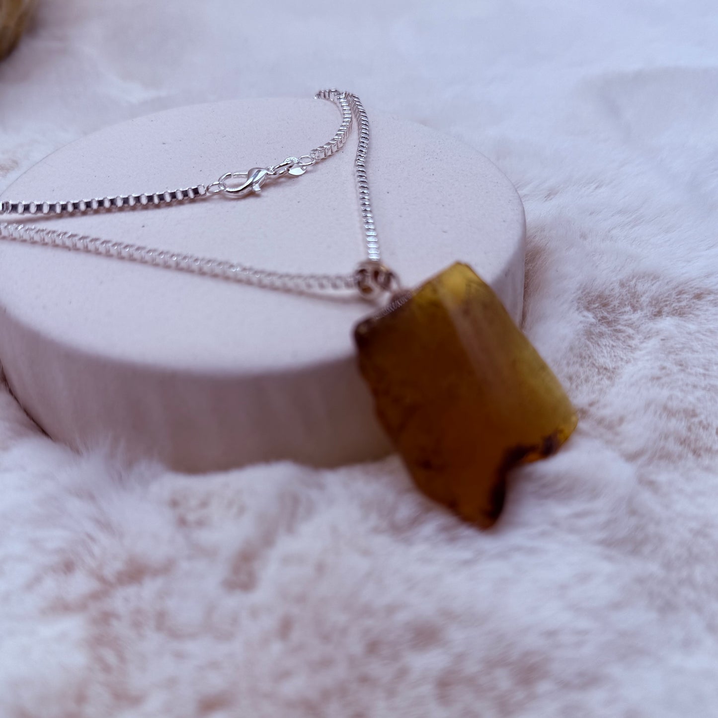 Genuine Amber Pendant Jewelry