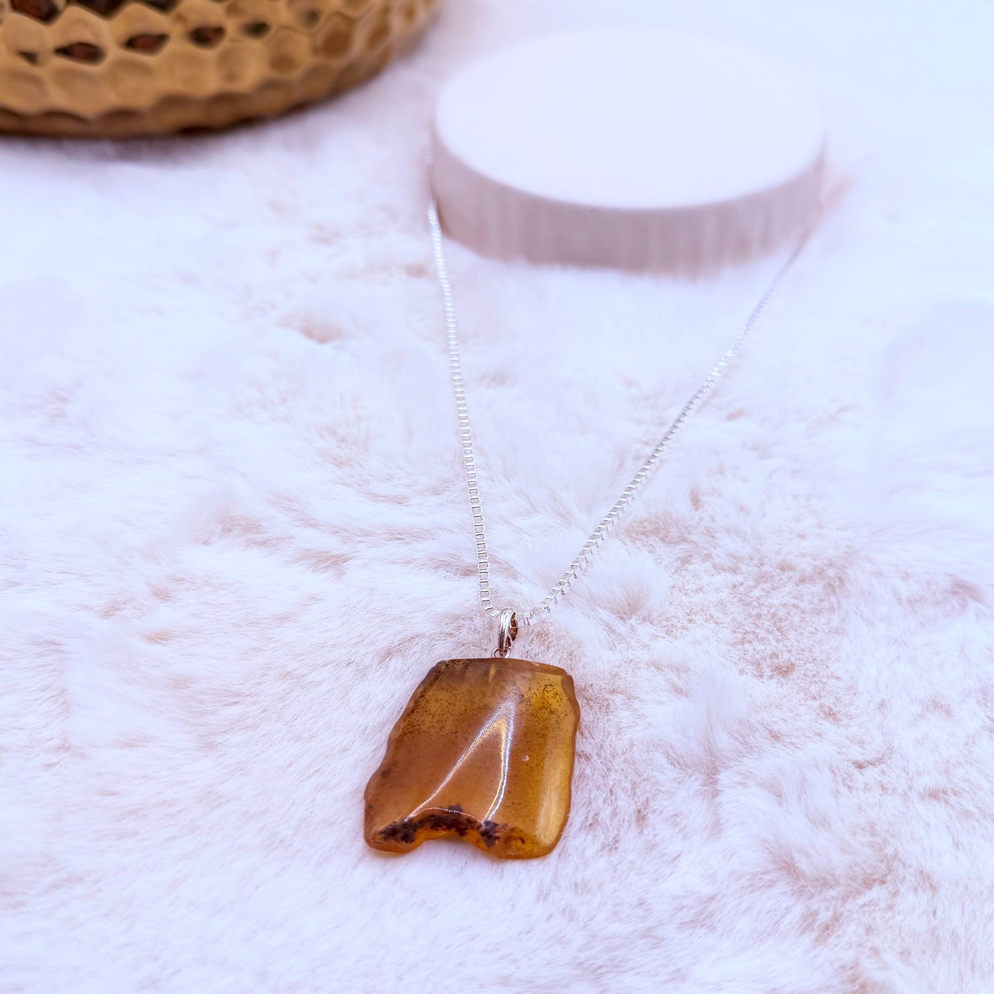 Elegant Amber Necklace for Women