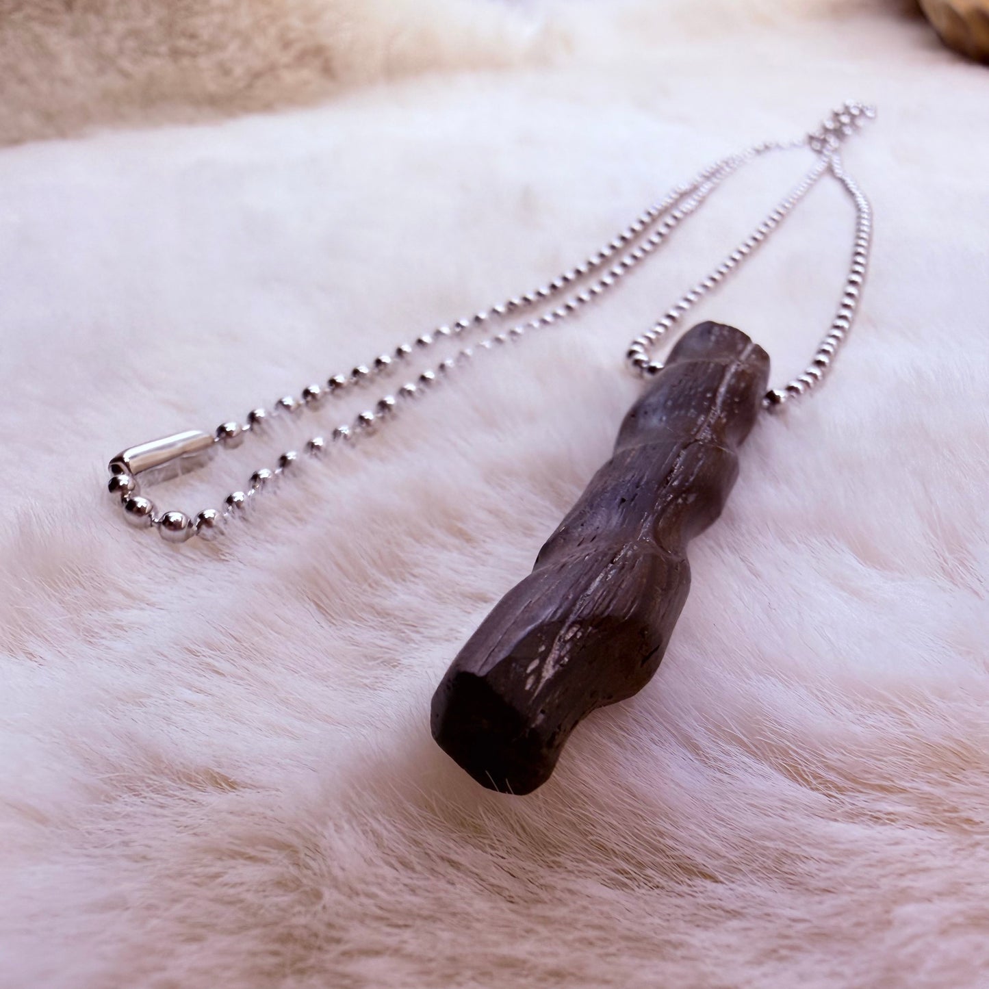 bog oak pendant 