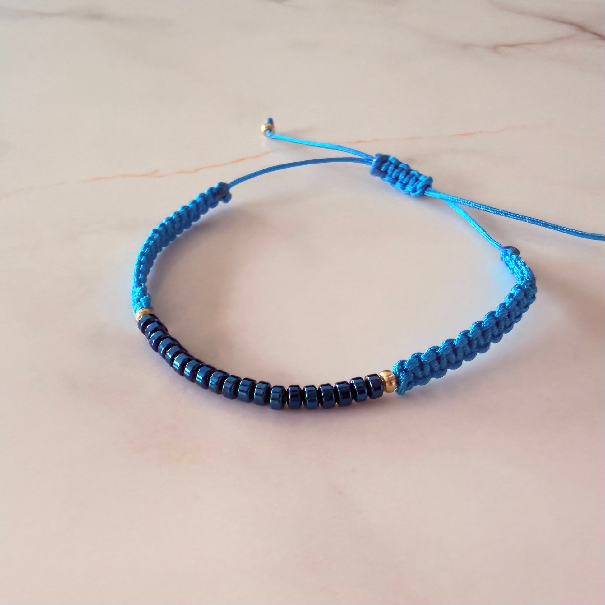 Handmade gemstone bracelet 
