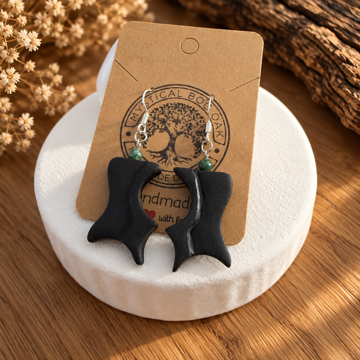 Irish bog oak jewellery 