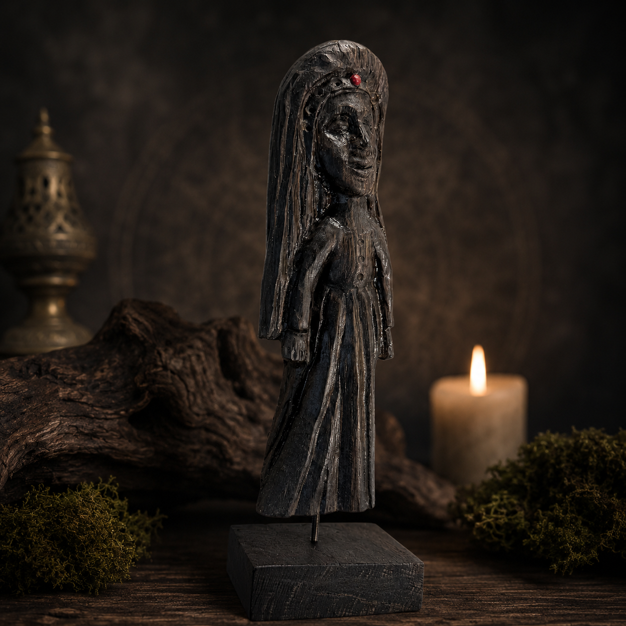 bog oak sculpture one of kind