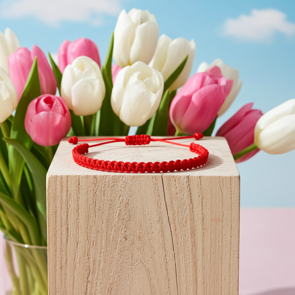 Lucky Red String Bracelet – Handmade Adjustable Protection Bracelet