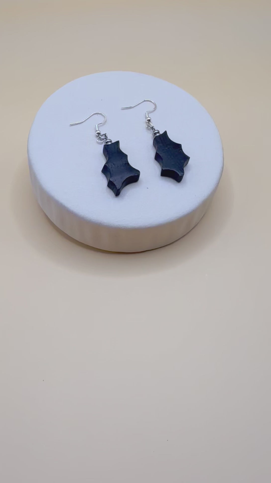 bog oak earrings 