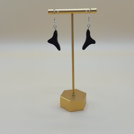 Irish bog oak earrings 