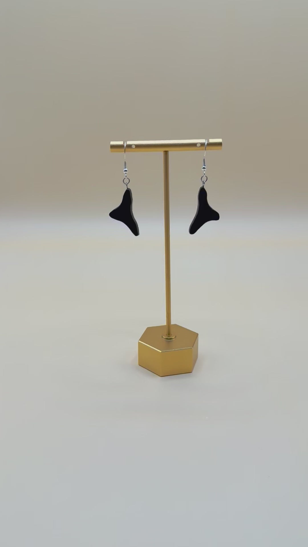 Irish bog oak earrings 