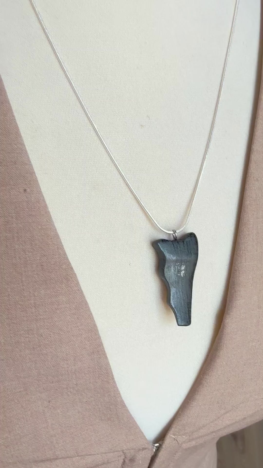 bog oak necklace
