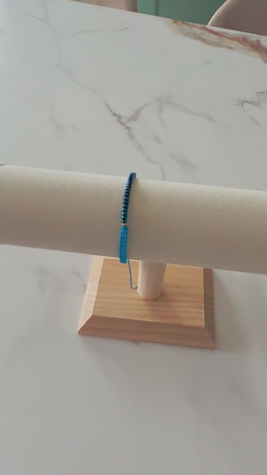 Handwoven macramé cord